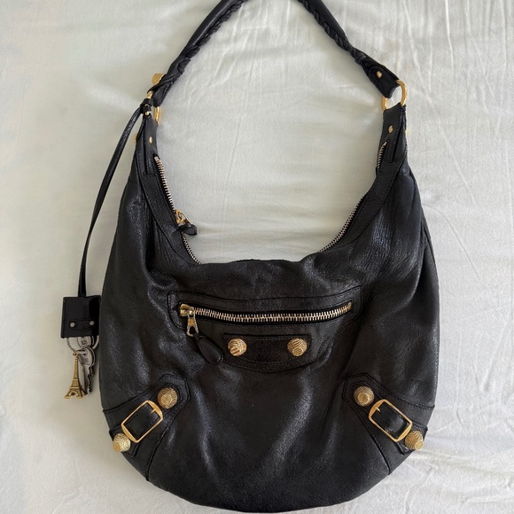 Balenciaga Leather Motorcross Giant 21 Hobo - Picture 1 of 8